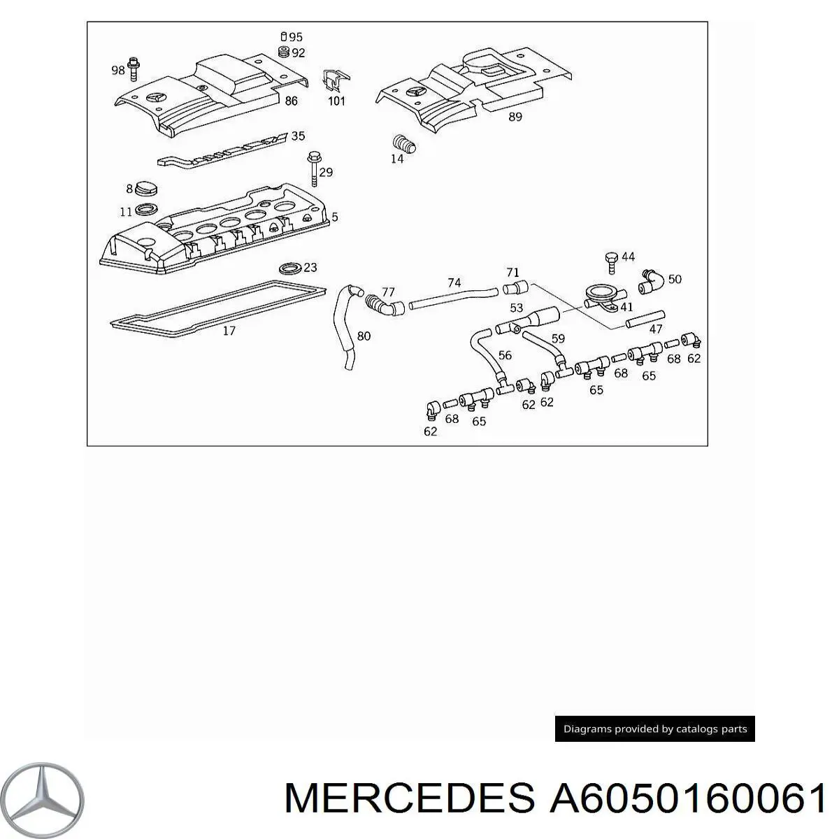 A6050160061 Mercedes 