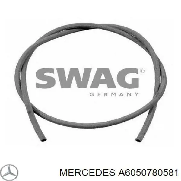 Tubo de combustível, inverso desde os injetores Mercedes A6050780581 preço, a partir de 4,76 USD