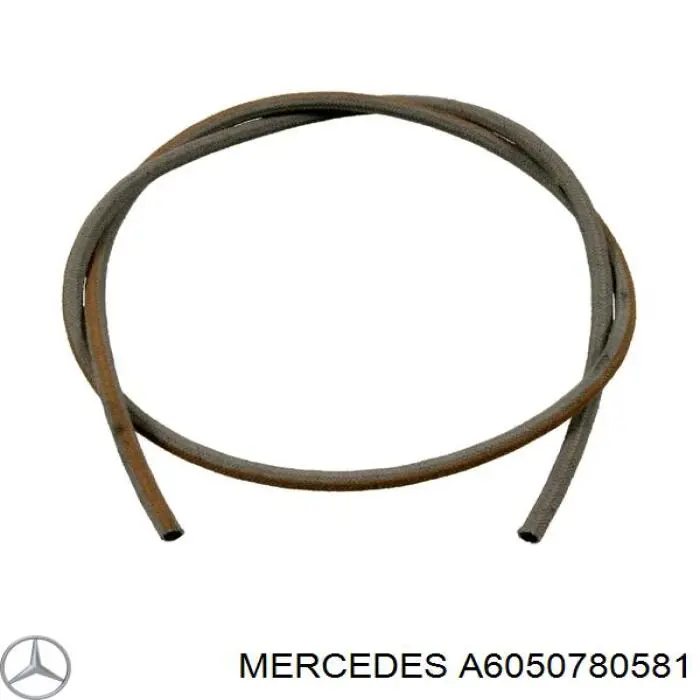 A6050780581 Mercedes Tubo de combustível, inverso desde os injetores
