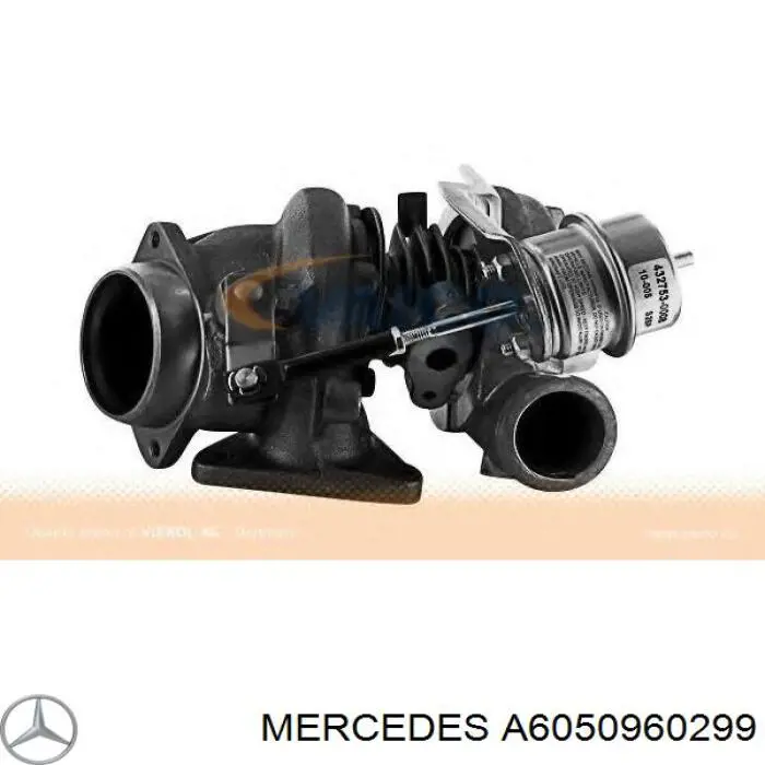 A6050960299 Mercedes Turbina
