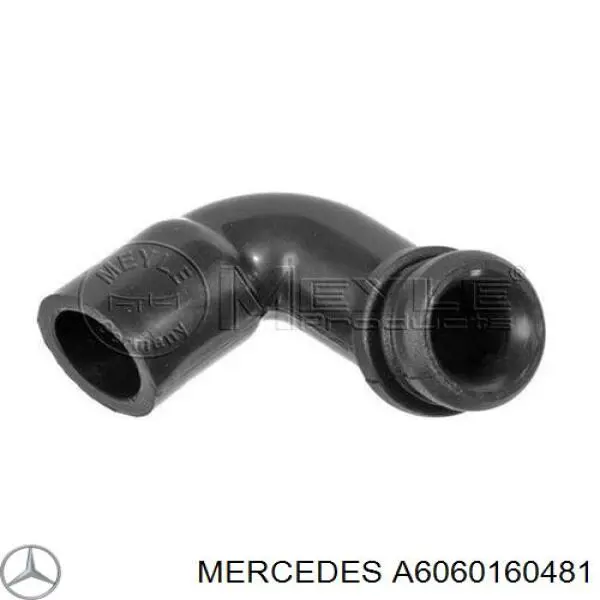 Compre A6060160481 Mercedes Cano derivado de ventilação de cárter (de separador de óleo)