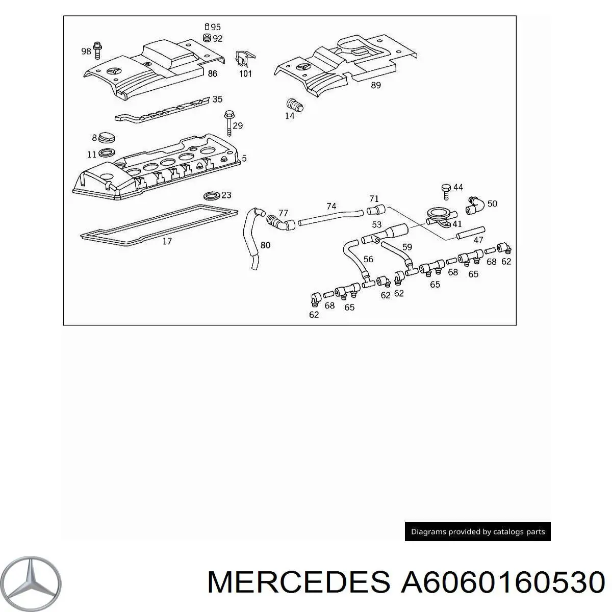 A6060160530 Mercedes 