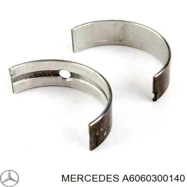 Compre 6010300130 Mercedes Folhas inseridas principais de cambota, kit, 1ª reparação ( + 0,25)