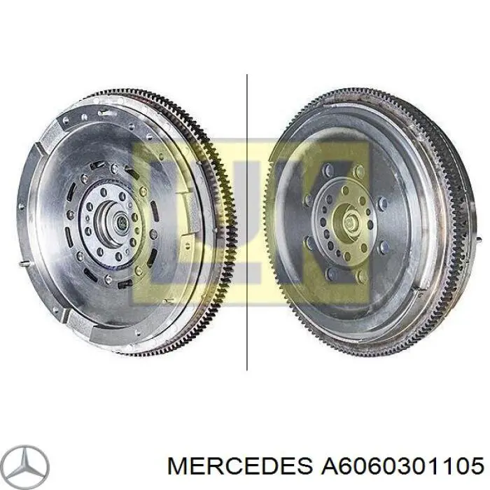 A6060301105 Mercedes Volante de motor