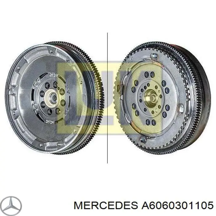 Compre A6060301105 Mercedes Volante de motor