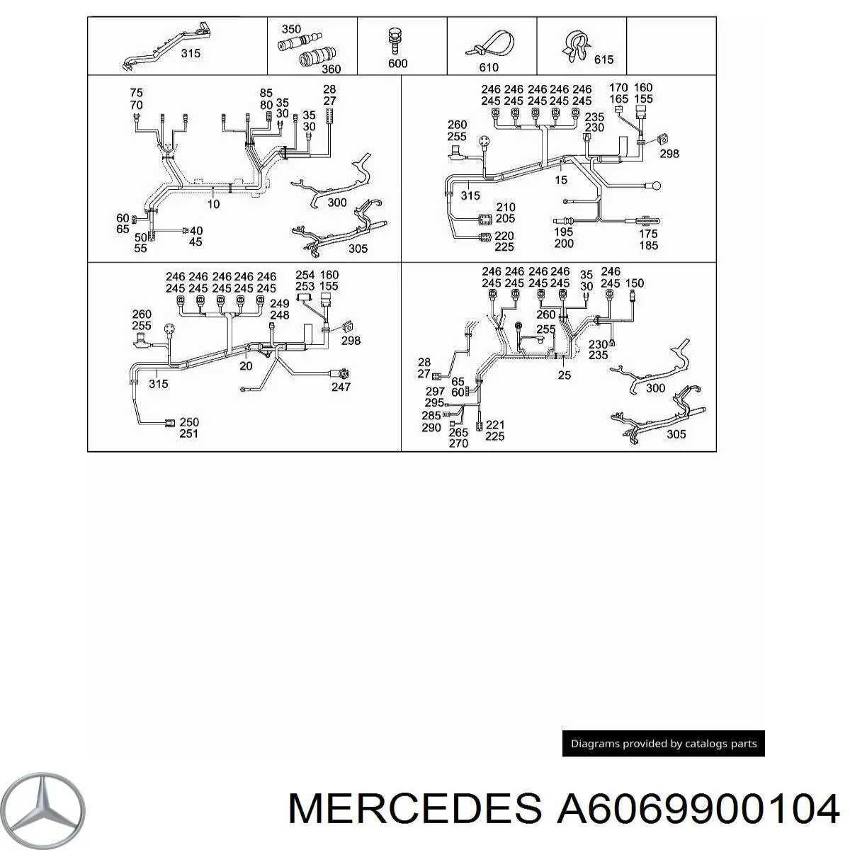 A6069900104 Mercedes 