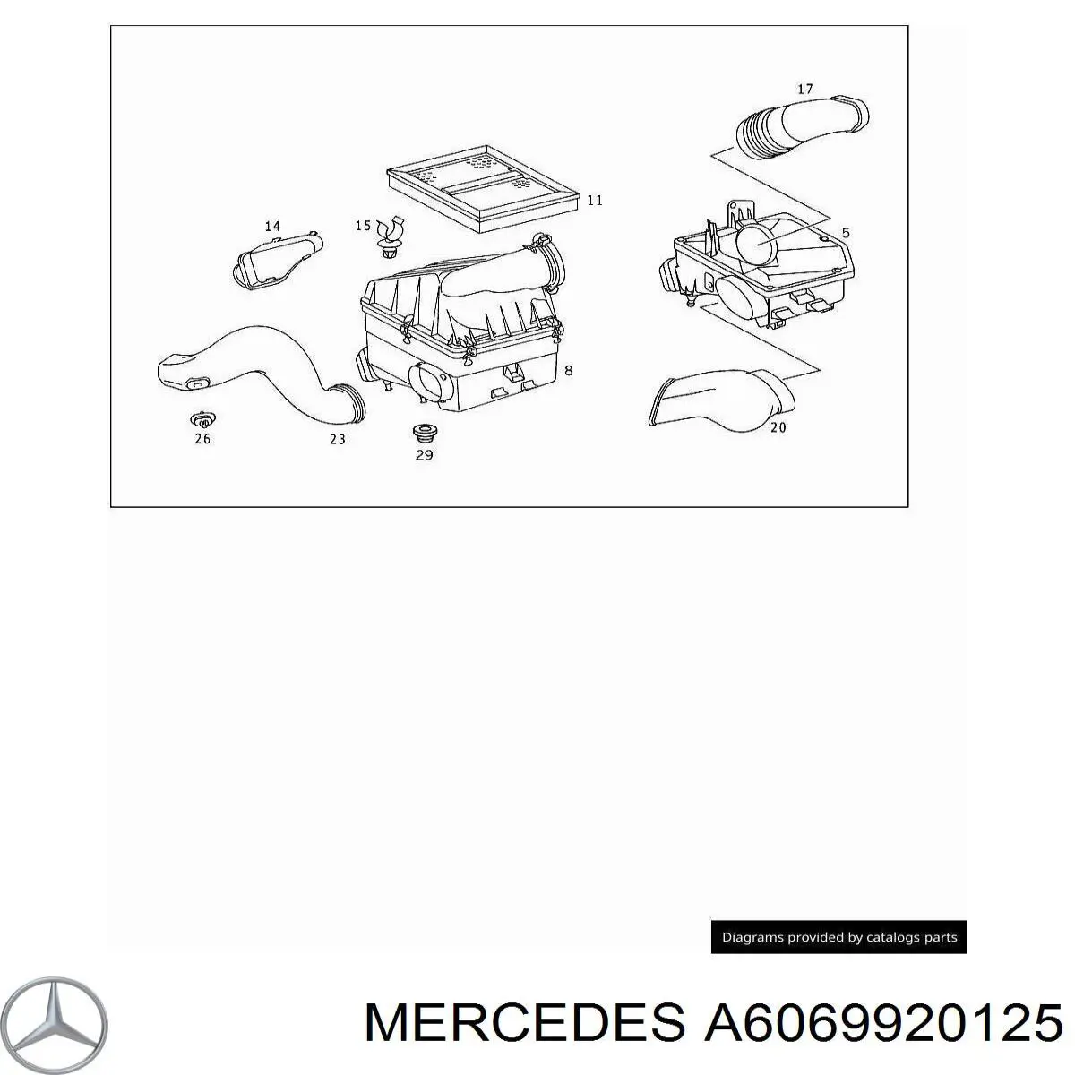  Mercedes A6069920125 preço, a partir de 21,27 USD