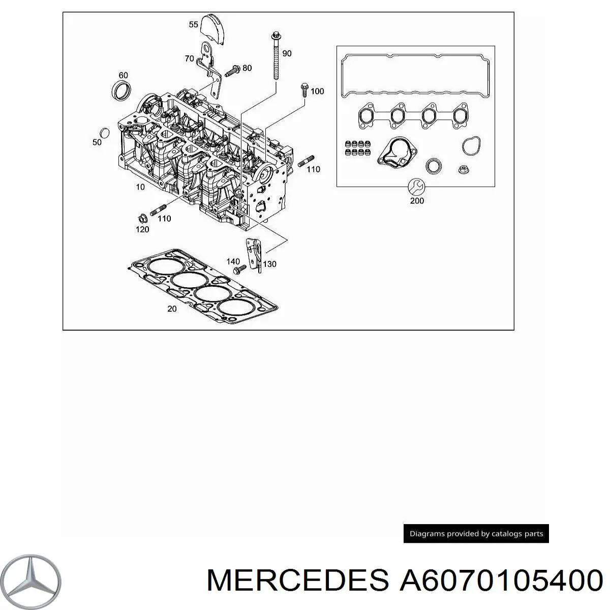 A6070105400 Mercedes 
