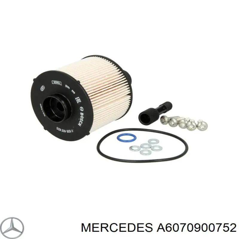 Filtro de combustível Mercedes A6070900752 preço, a partir de 13,97 USD