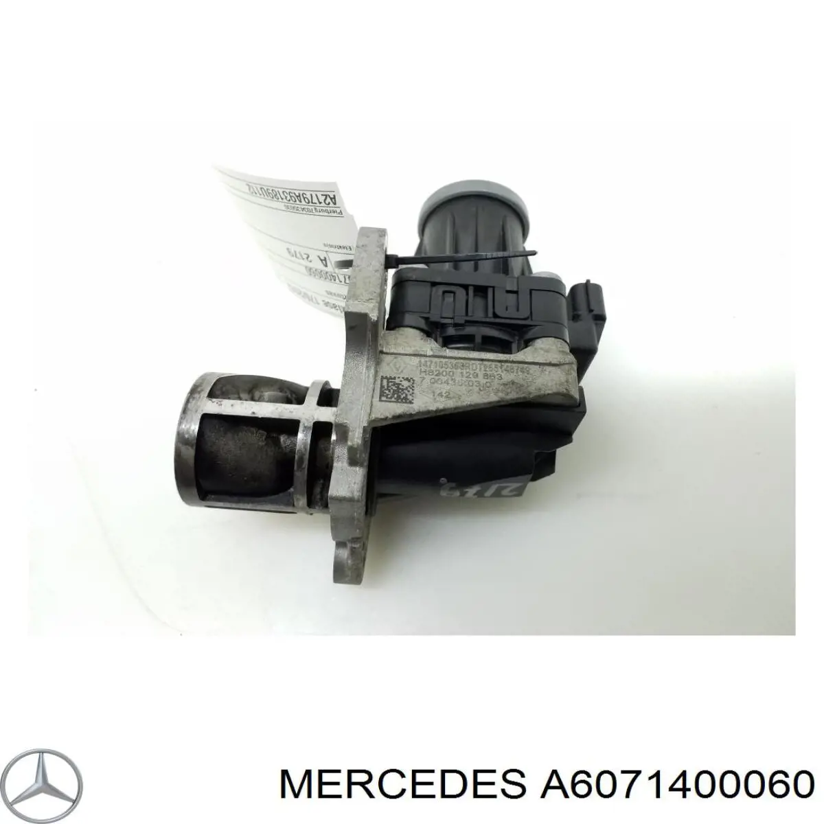 A6071400060 Mercedes Válvula EGR de recirculação dos gases