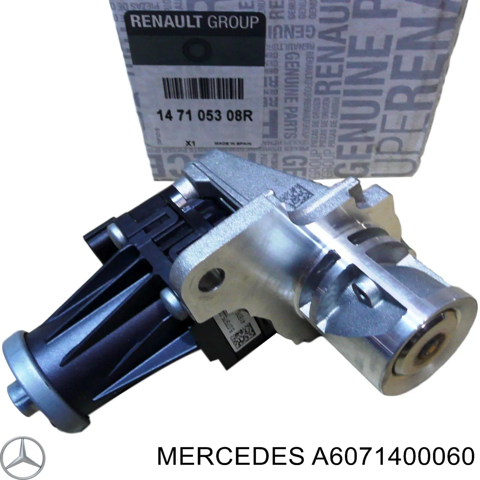 Compre A6071400060 Mercedes Válvula EGR de recirculação dos gases