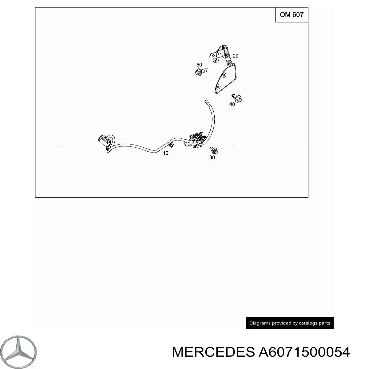  Mercedes A6071500054 preço, a partir de 243,85 USD