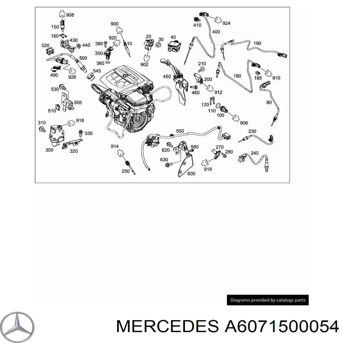 A6071500054 Mercedes 