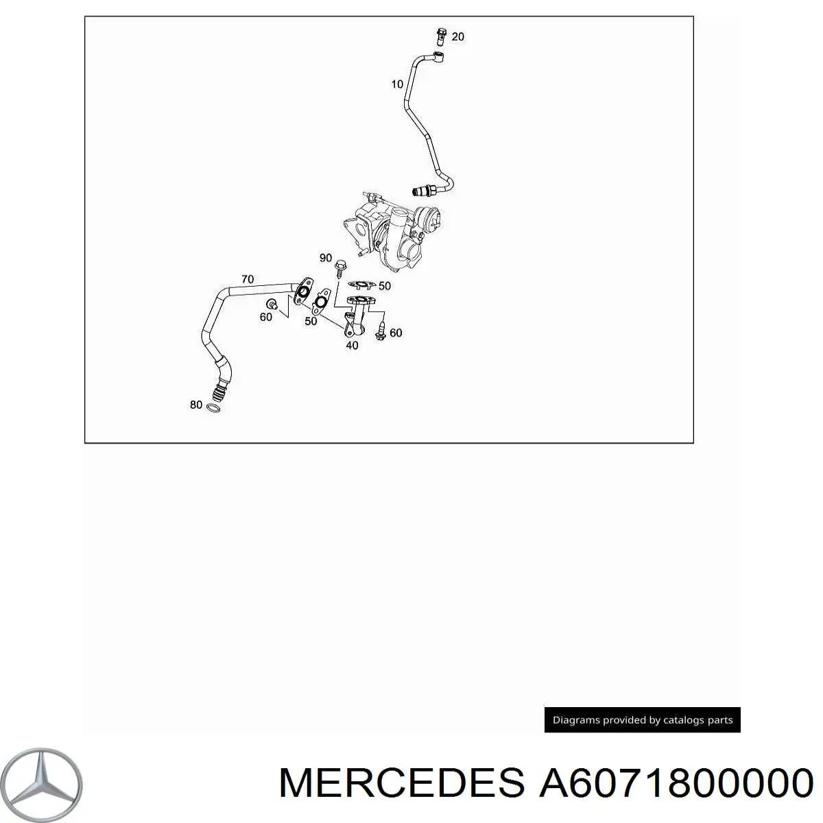 Tubo (mangueira) de fornecimento de óleo de turbina Ajusa OP10706 preço, a partir de 88,69 USD