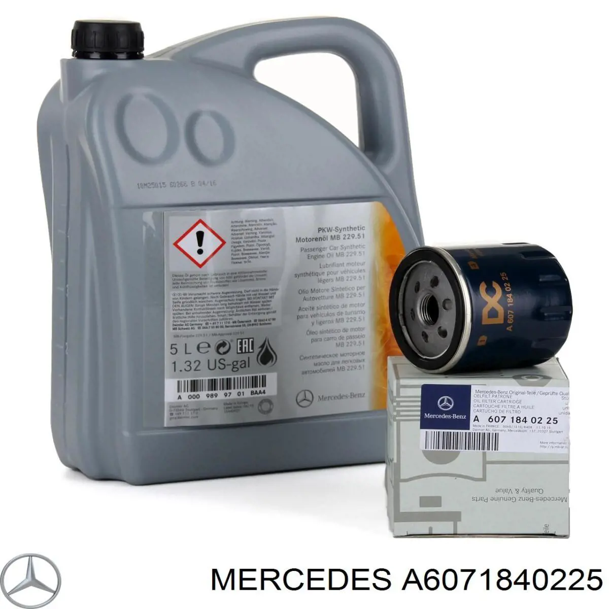 Filtro de óleo Mercedes A6071840225 preço, a partir de 10,64 USD