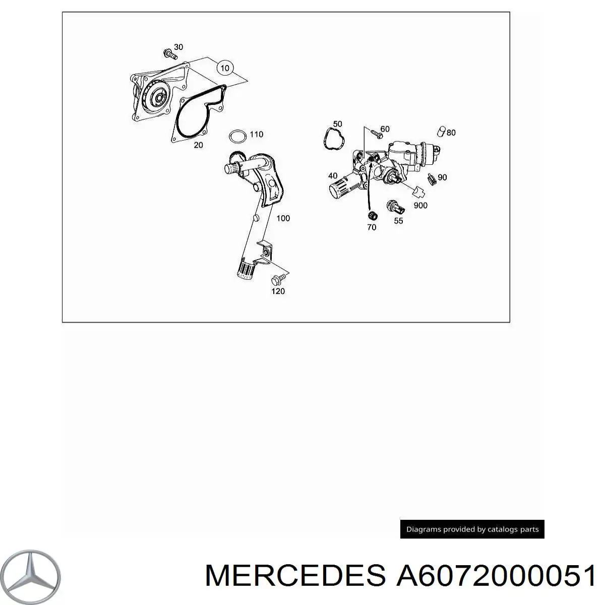 Compre A6072000051 Mercedes 