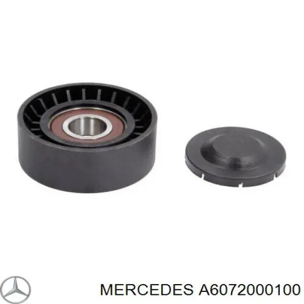 Compre A6072000100 Mercedes Rolo de reguladora de tensão da correia de transmissão