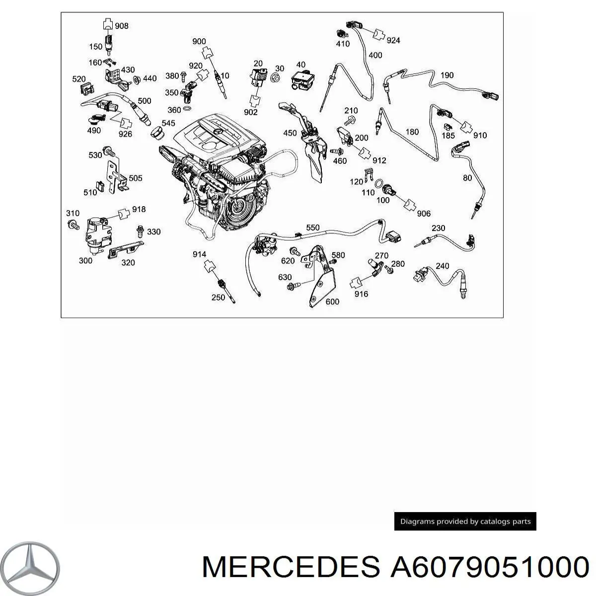  Mercedes A6079051000 preço, a partir de 124,29 USD