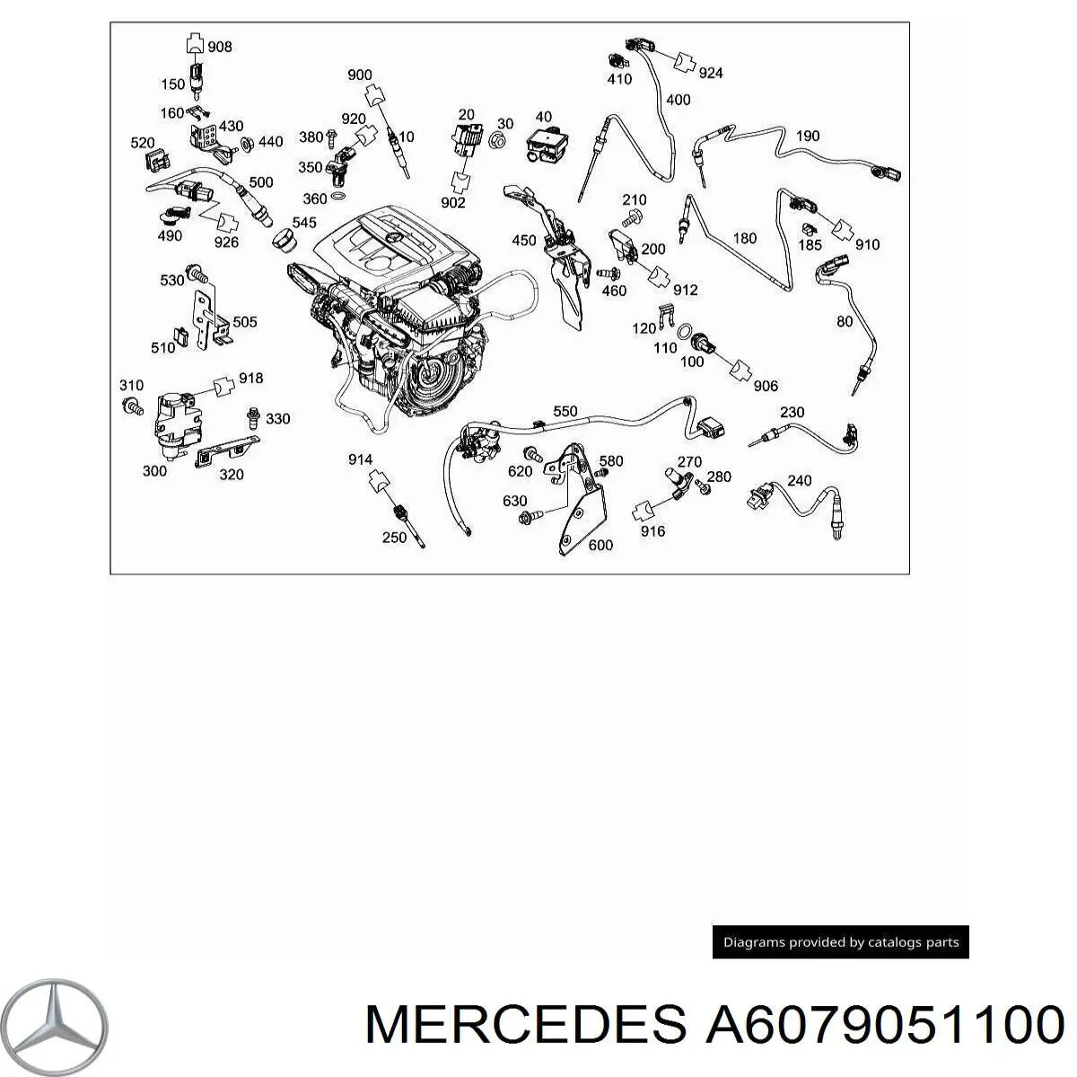 Sensor do nível de óleo de motor Mercedes 6079051100 preço, a partir de 163,62 USD