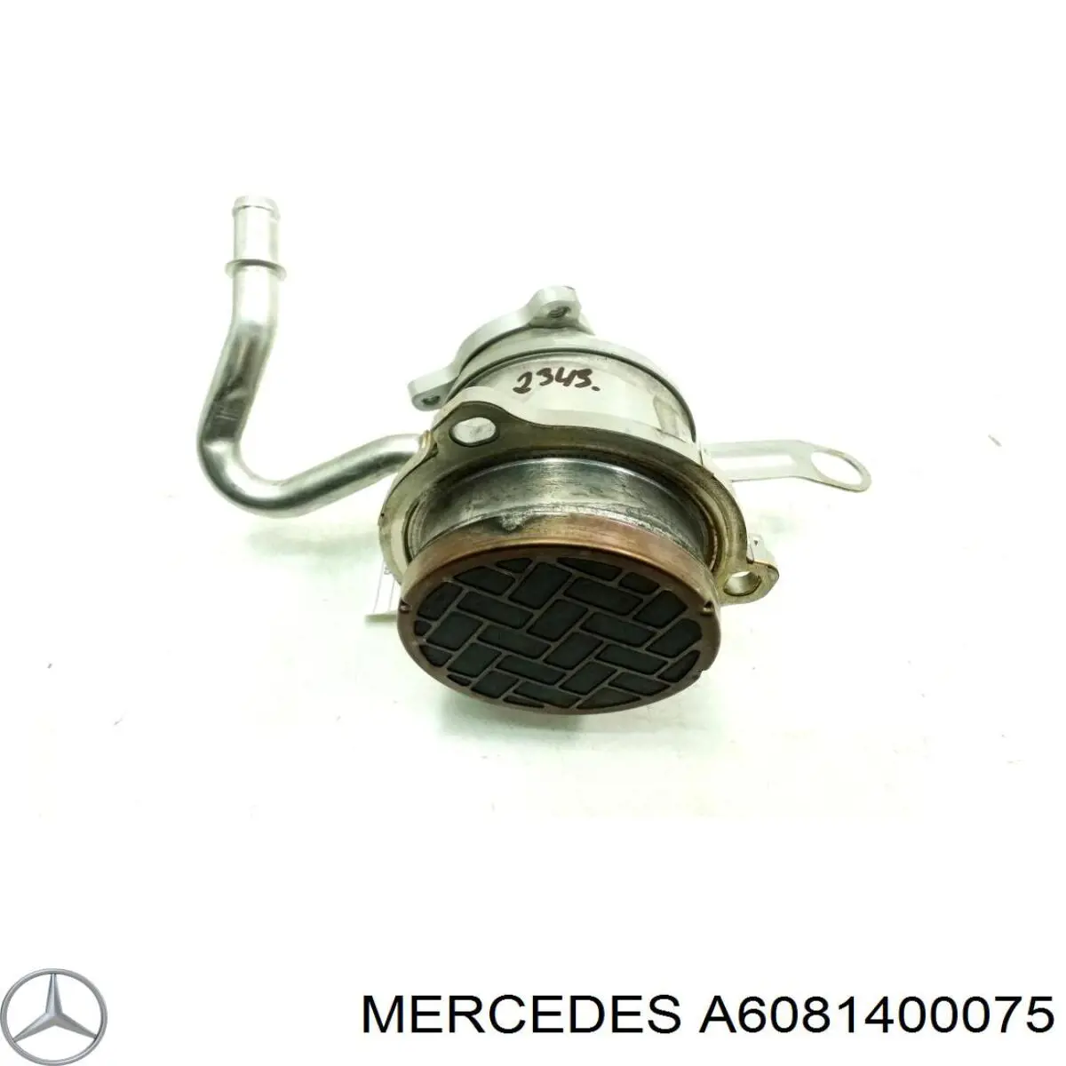 Compre A6081400075 Mercedes Radiador do sistema EGR de recirculação dos gases de escape