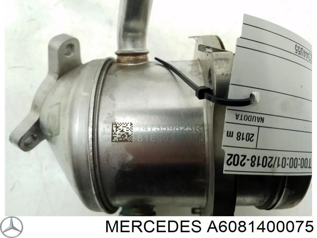 Radiador do sistema EGR de recirculação dos gases de escape Mercedes A6081400075 preço, a partir de 143,26 USD