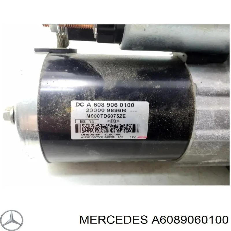 Motor de arranco Mercedes A6089060100 preço, a partir de 125,99 USD
