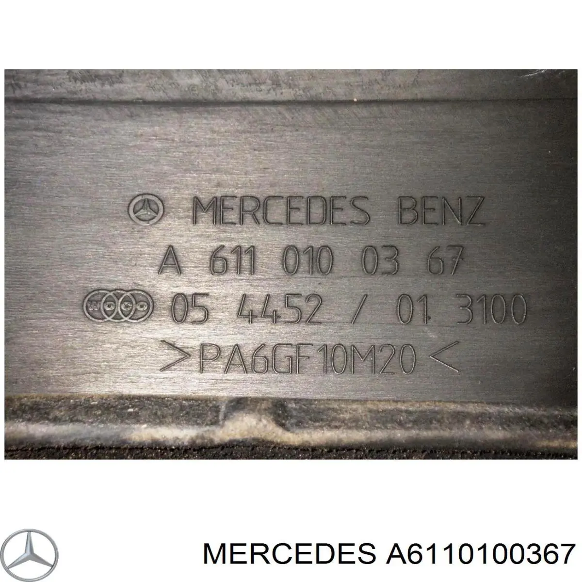 Compre A6110100067 Mercedes Tampa de motor decorativa