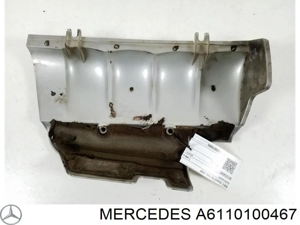 A6110100167 Mercedes Tampa de motor decorativa