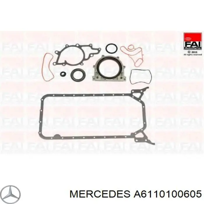 Kit inferior de vedantes de motor Mercedes A6110100605 preço, a partir de 80,59 USD
