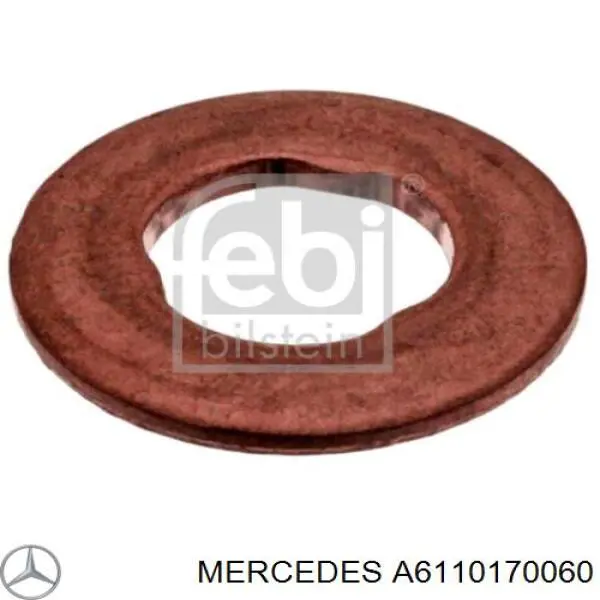 Anel (arruela) do injetor de ajuste Mercedes A6110170060 preço, a partir de 2,67 USD