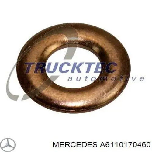 Anel (arruela) do injetor de ajuste Mercedes A6110170760 preço, a partir de 1,70 USD