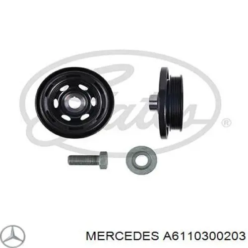 A6110300203 Mercedes Polia de cambota