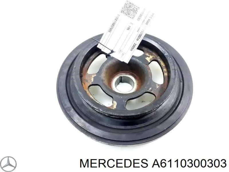 A6110300303 Mercedes Polia de cambota