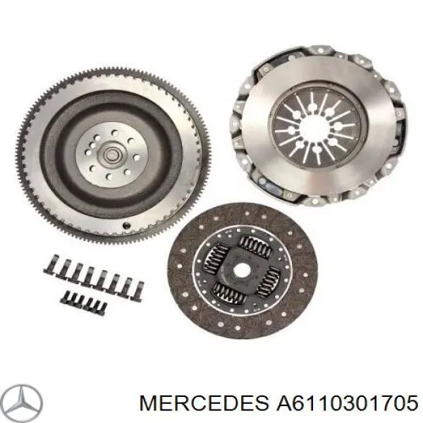 Compre A6110301705 Mercedes Volante de motor