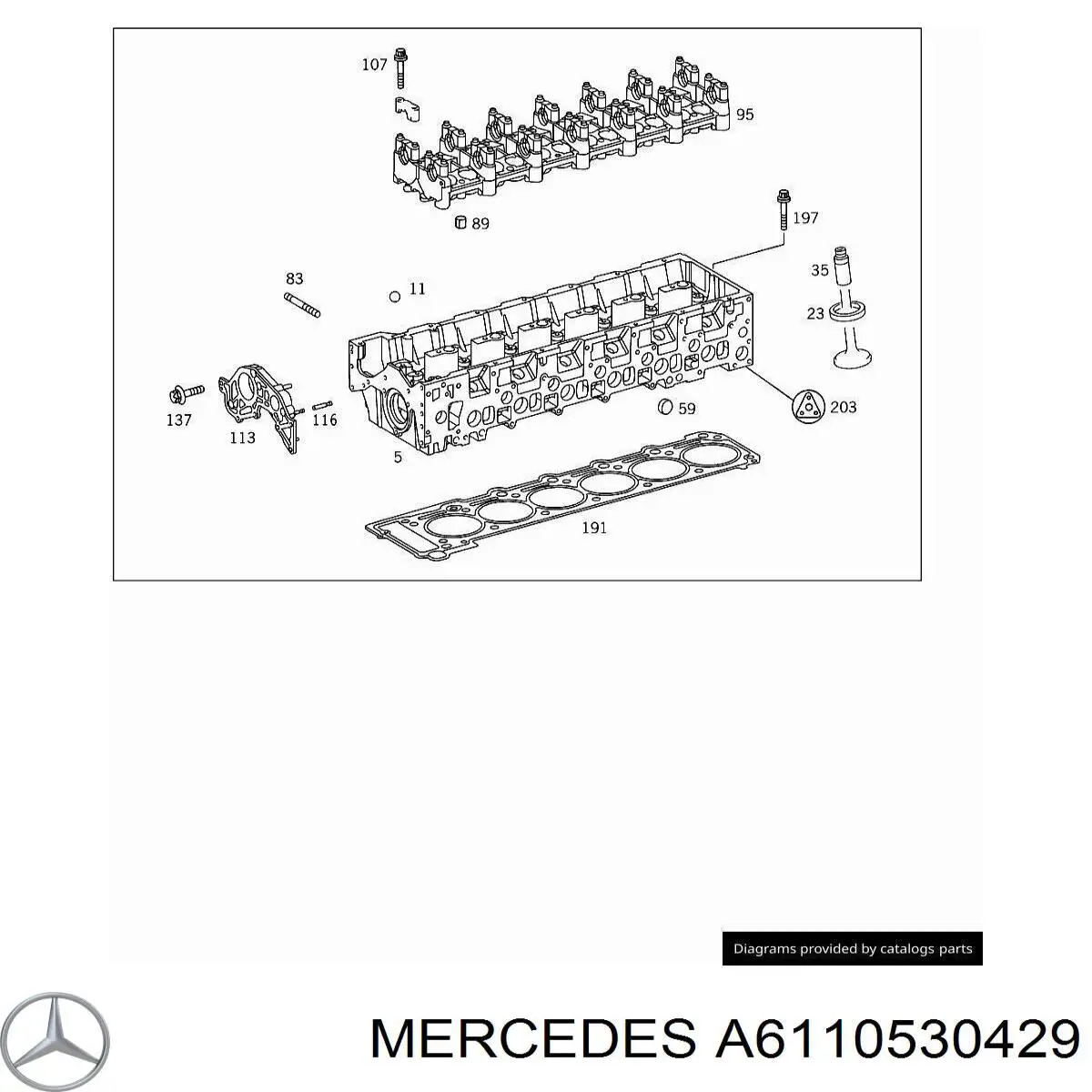  Mercedes A6110530429 preço, a partir de 33,81 USD