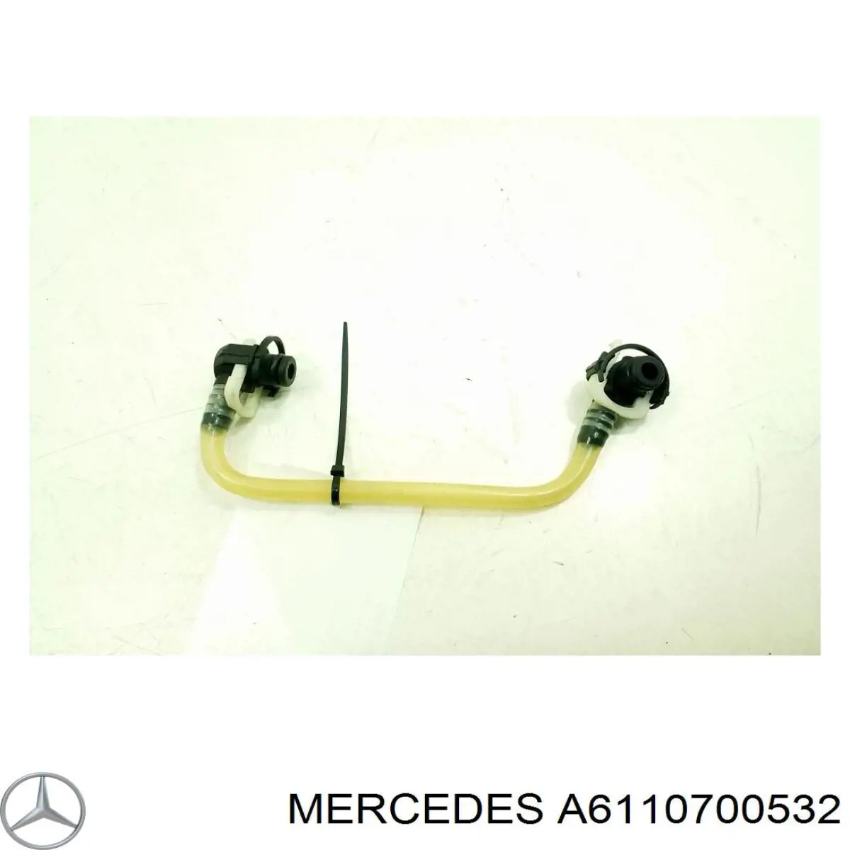 Tubo de combustível desde o trocador de calor até o filtro Mercedes A6110700532 preço, a partir de 20,94 USD
