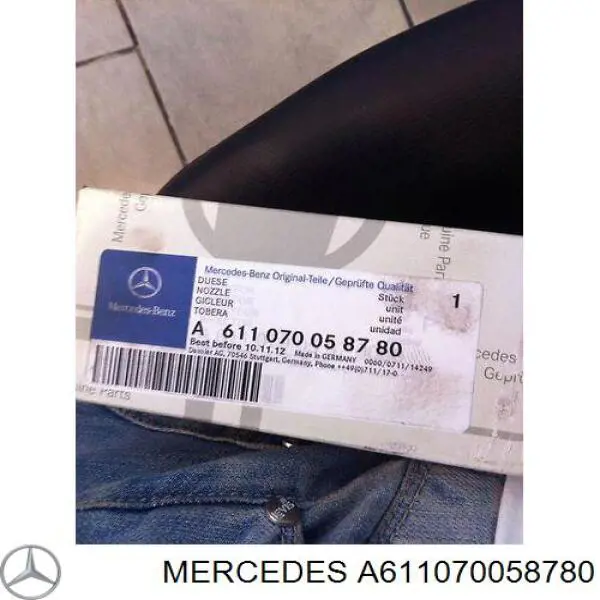 A611070058780 Mercedes Injetor de injeção de combustível