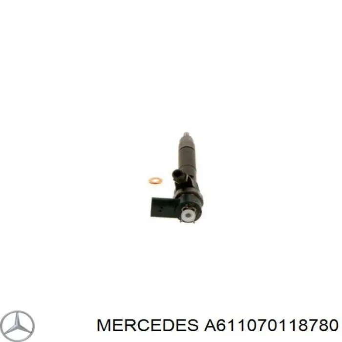 A611070118780 Mercedes Injetor de injeção de combustível