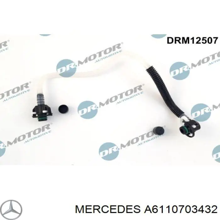 Tubo de combustível desde a bomba de bombeio de combustível até a Bomba de Combustível de Pressão Alta Mercedes A6110703432 preço, a partir de 15,56 USD