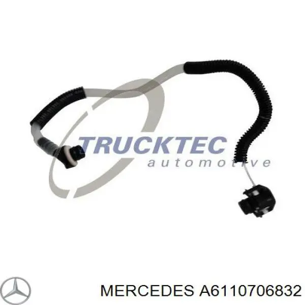 A6110706832 Mercedes Tubo de combustível desde a bomba de bombeio de combustível até a válvula de corte de combustível