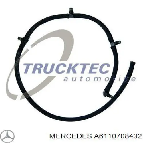 Compre A6110708432 Mercedes Tubo de combustível, inverso desde os injetores