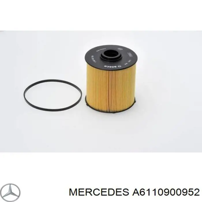 A6110900952 Mercedes Caixa de filtro de combustível