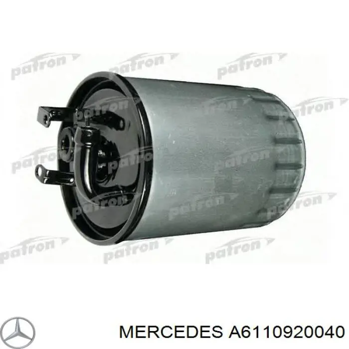 A6110920040 Mercedes Braçadeira de caixa de filtro de combustível
