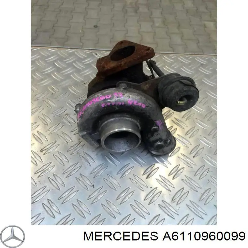 A6110960099 Mercedes Turbina