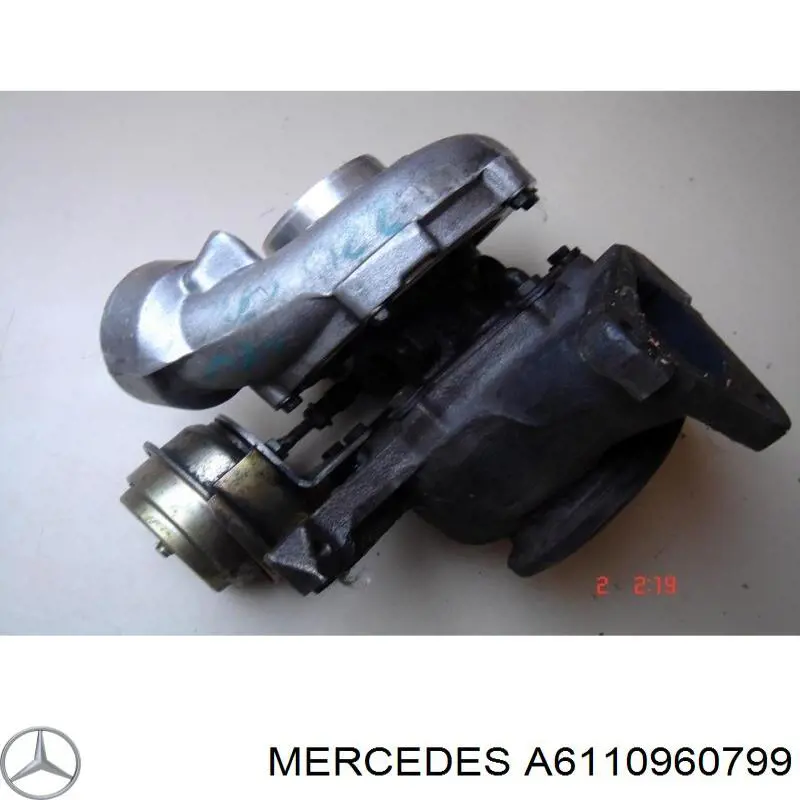 A6110960799 Mercedes Turbina