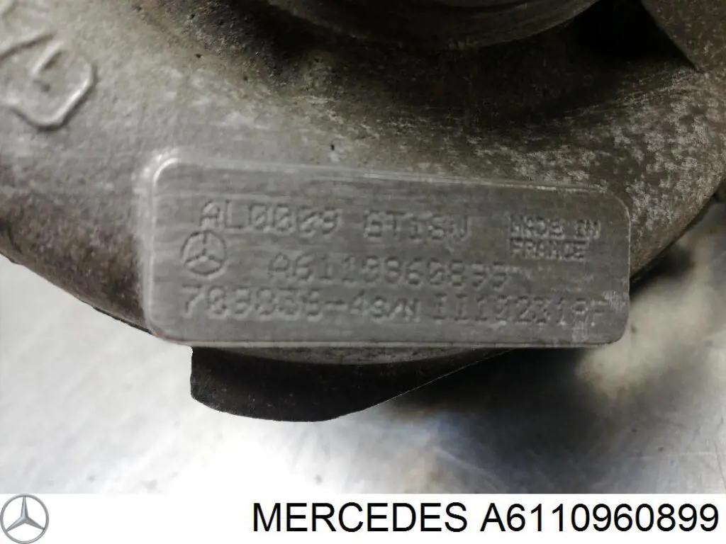Turbina Mercedes A6110960899 preço, a partir de 337,11 USD