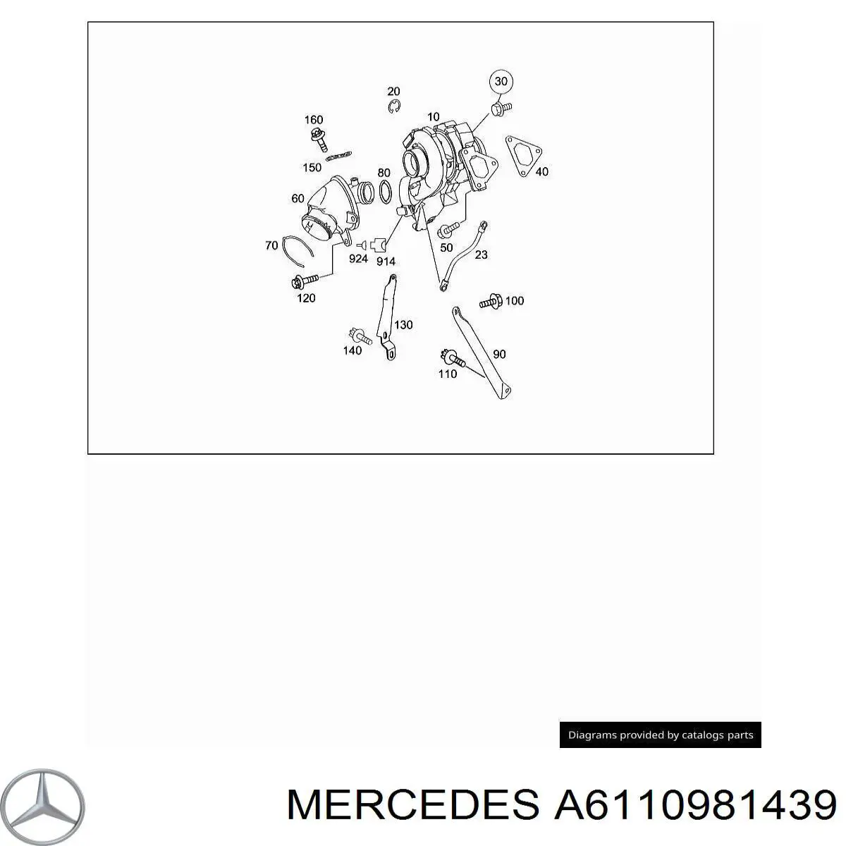 A6110981439 Mercedes 