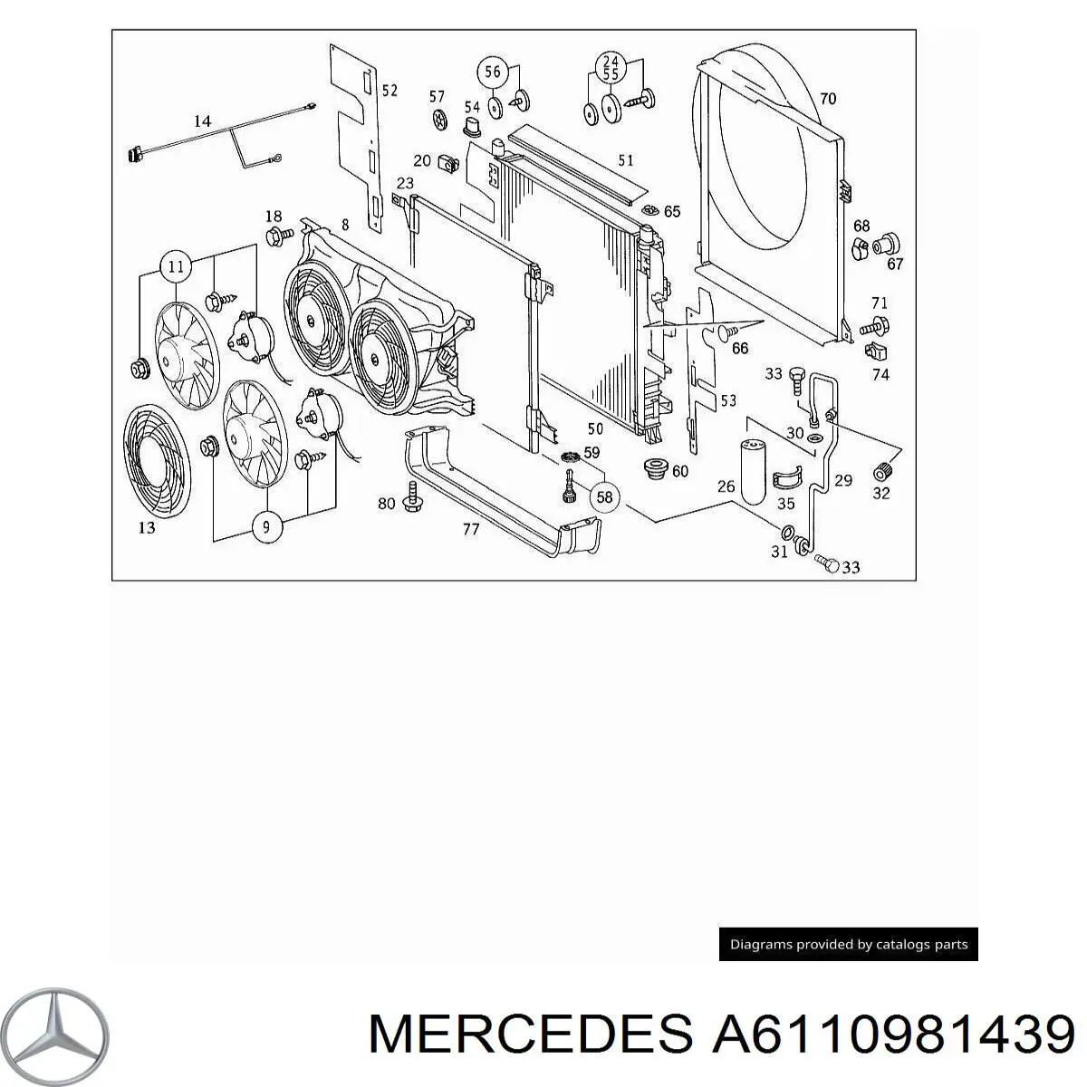  Mercedes A6110981439 preço, a partir de 8,52 USD