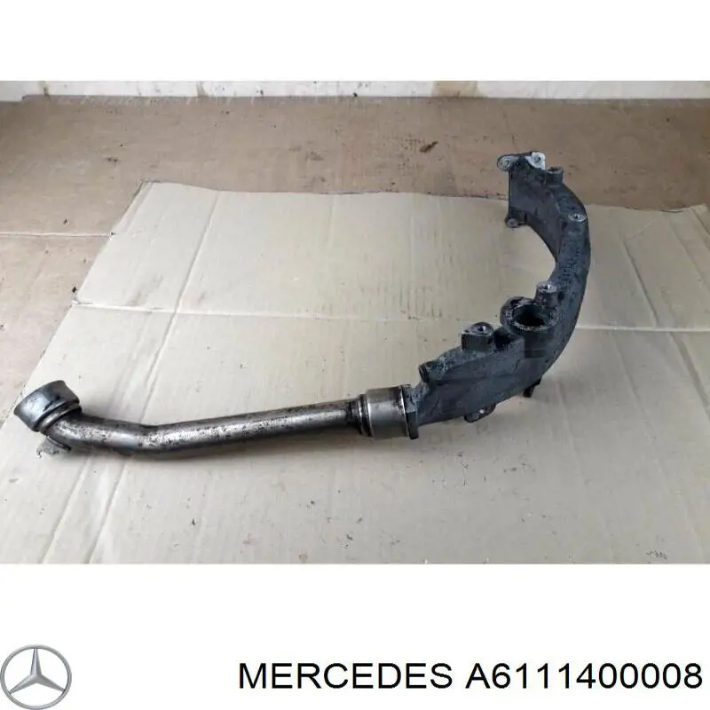 A6111400008 Mercedes Cano derivado do sistema de recirculação dos gases de escape EGR