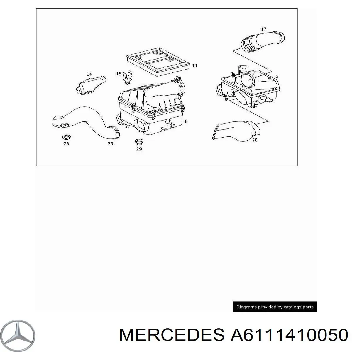 A6111410150 Mercedes 